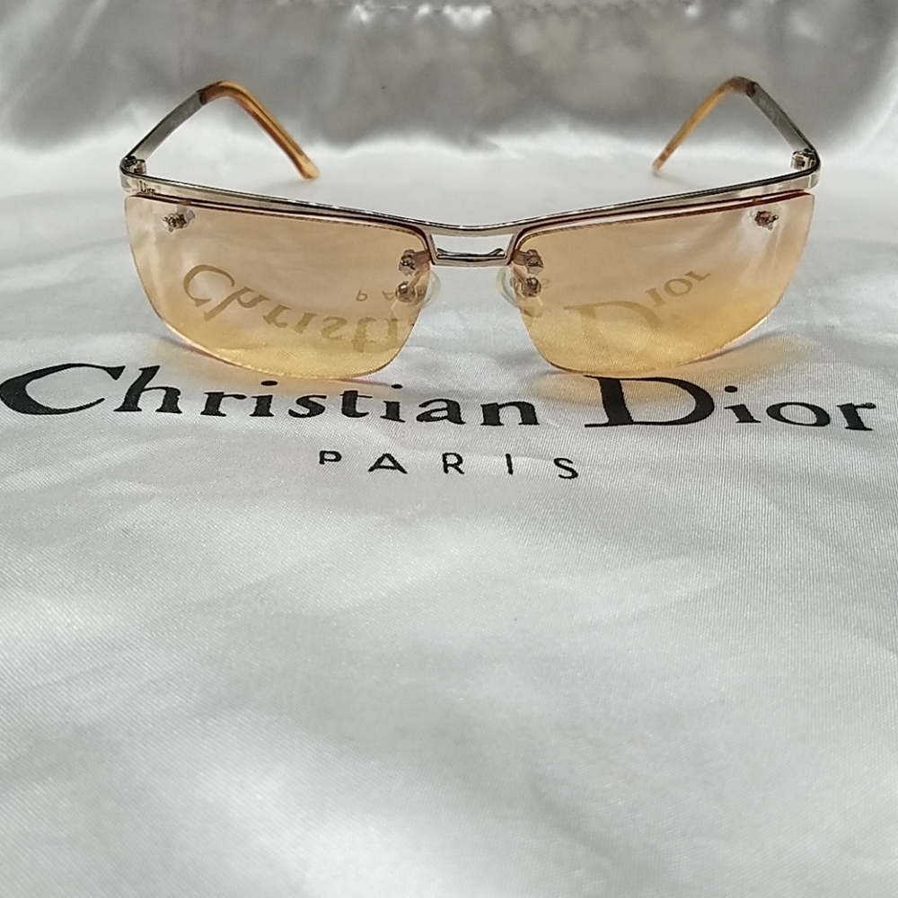 Dior Sunglasses with Gold Accents